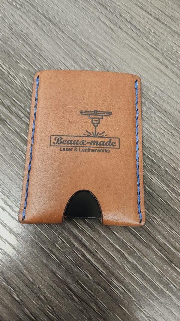 Leather Business Card Holder - Image 2