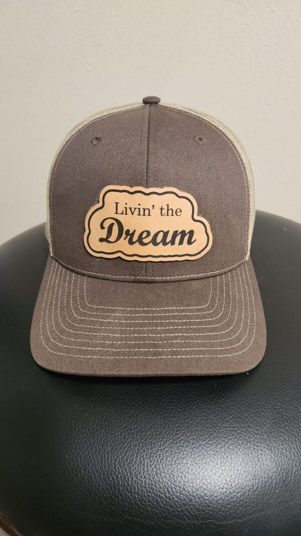 Leather Patch Hat